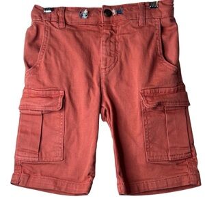 Mini Boden Men's Brick Cargo Shorts